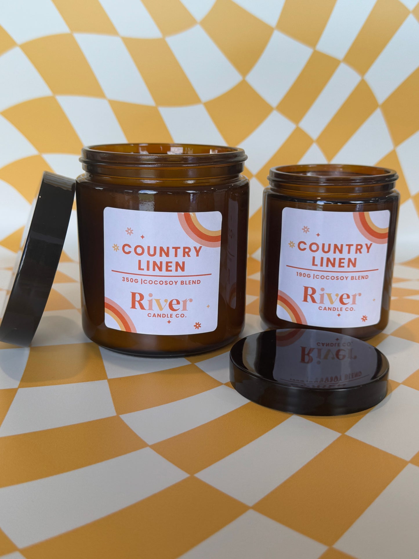 Country Linen | CocoSoy Blend Candle (Amber)