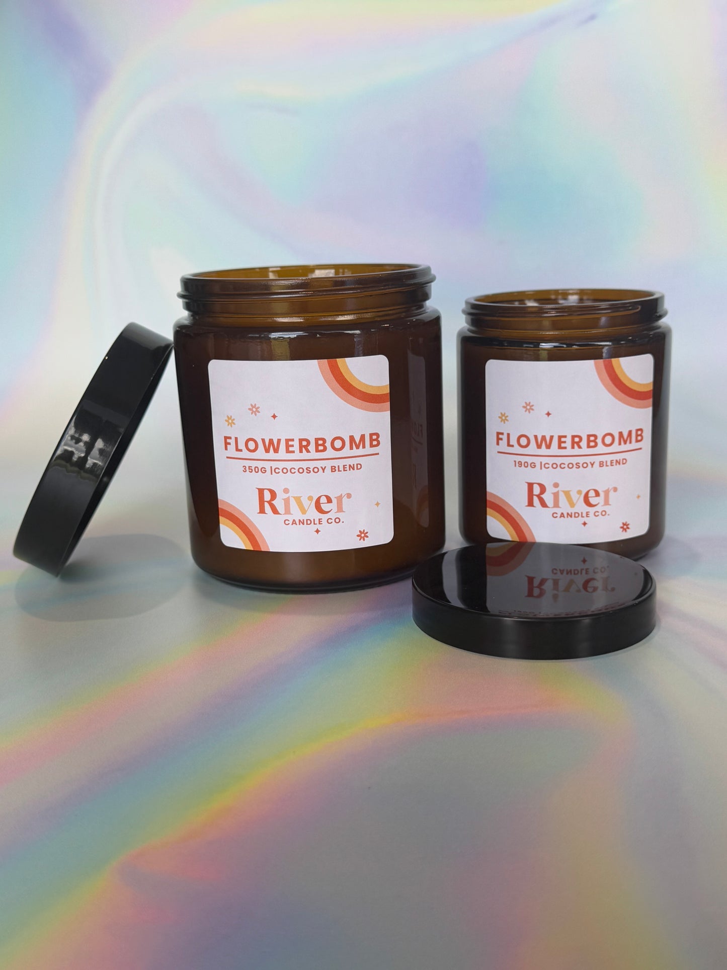 Flowerbomb | CocoSoy Blend Candle (Amber)