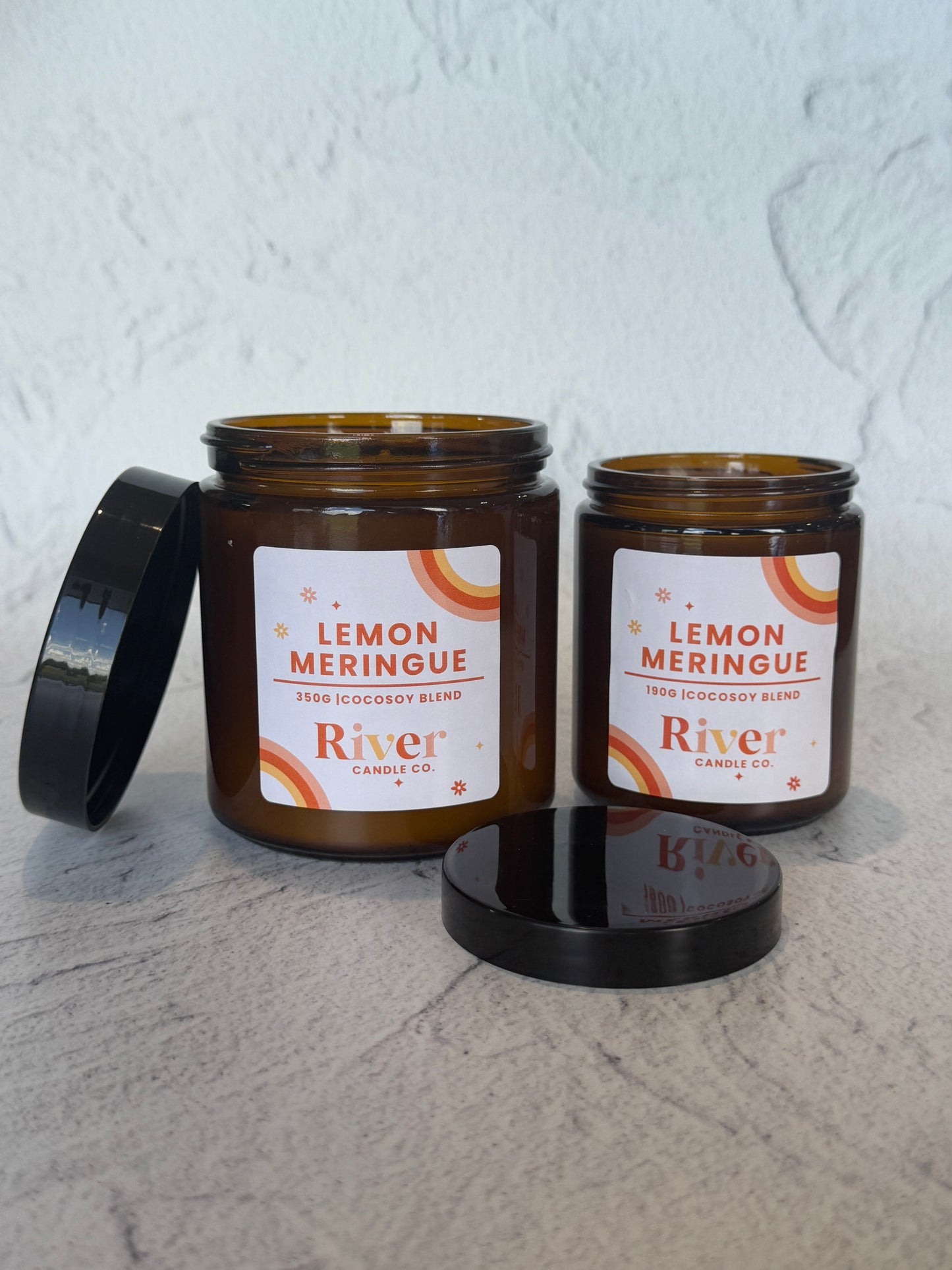Lemon Meringue | CocoSoy Blend Candle (Amber)