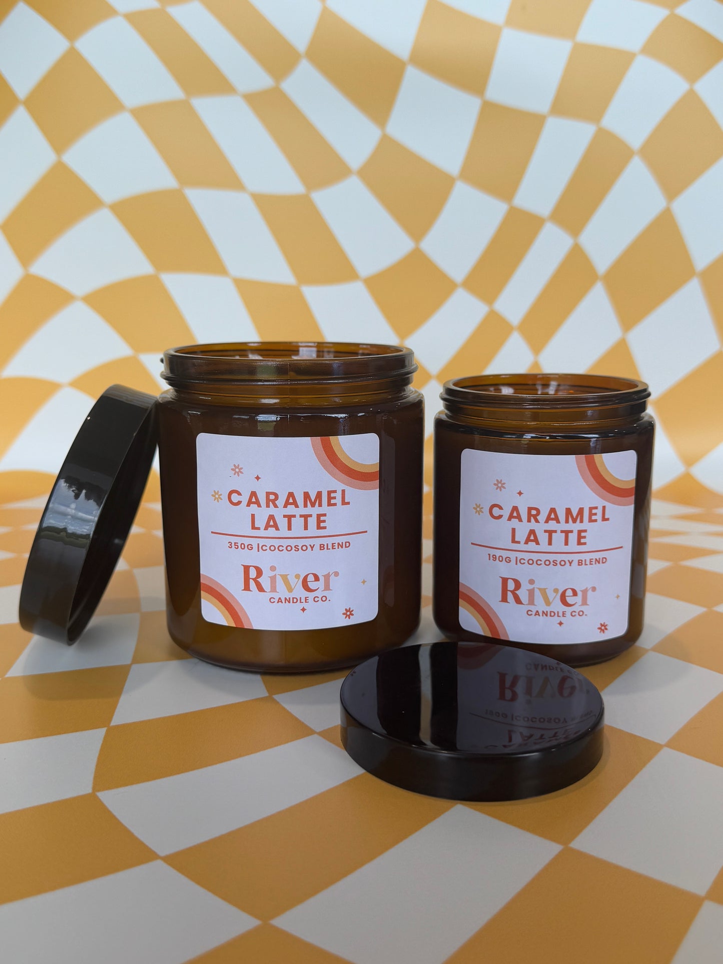 Caramel Latte | CocoSoy Blend Candle (Amber)