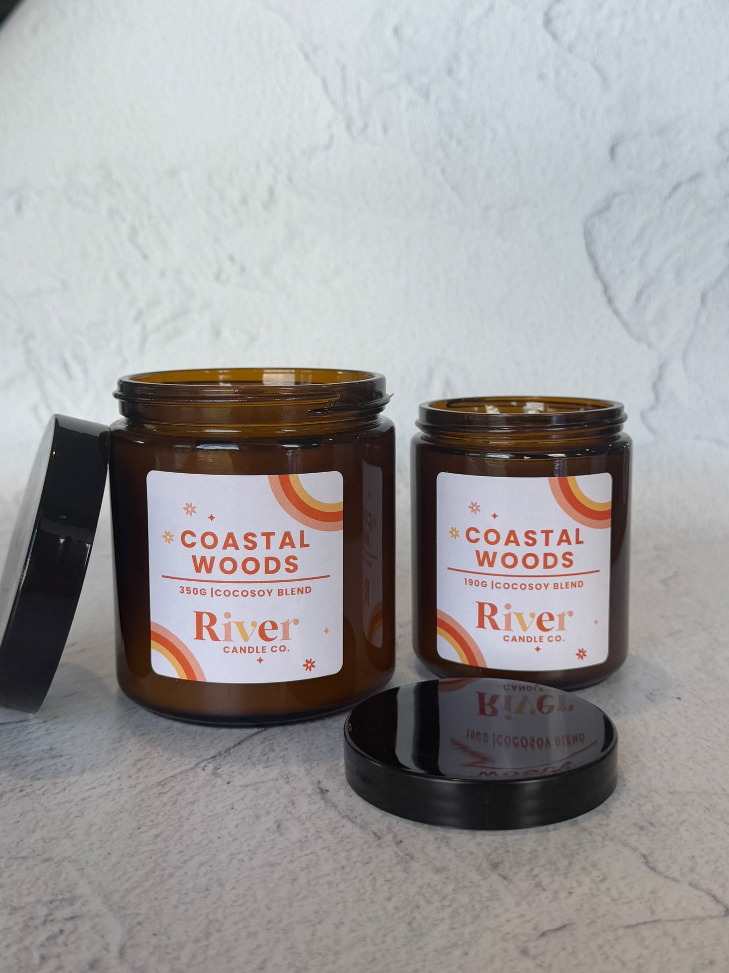 Coastal Woods | CocoSoy Blend Candle (Amber)